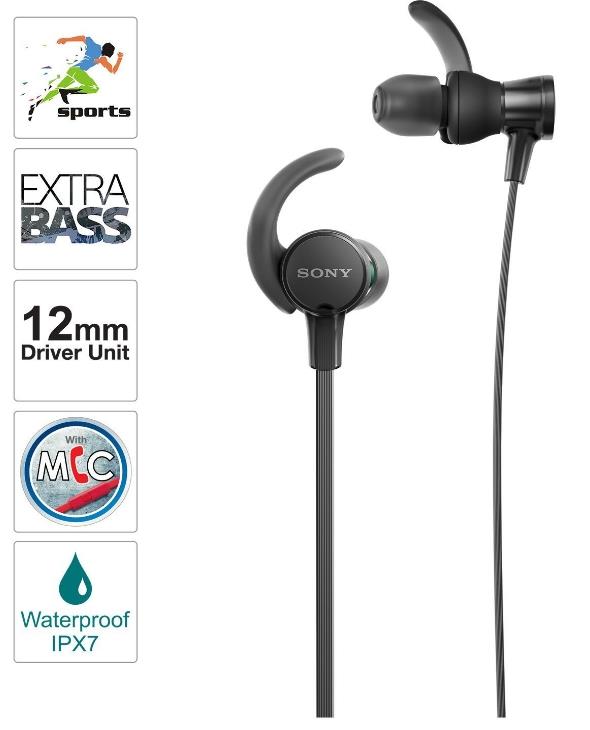 SONY WIRED EXTRA BASS HEADSET MDR-XB510AS (COLOR)