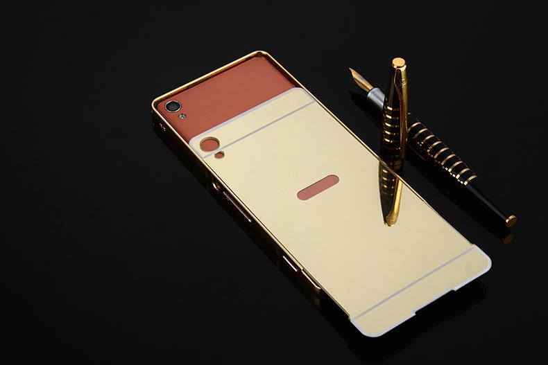 Sony Xperia X XZ XA XA1 Ultra Mirror Metal Case Casing Cover Housing