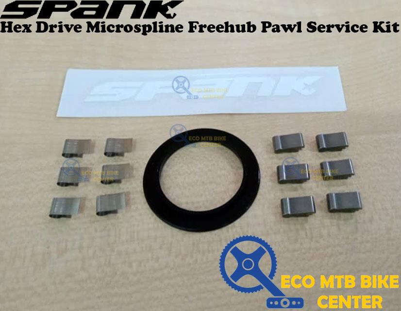 SPANK Rear Hub Hex Drive MS Microspline Freehub Pawl Service Kit