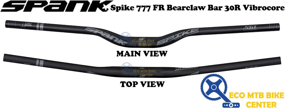 SPANK Spike 777 FR Bearclaw Vibrocore 31.8 30/50 Rise Handlebar
