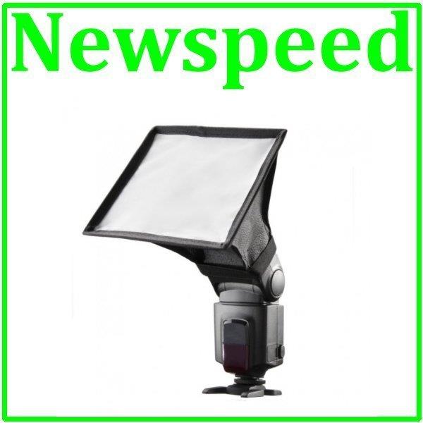 Speedlite Flash Light Speedlight Softbox Diffuser 15x17cm SB01