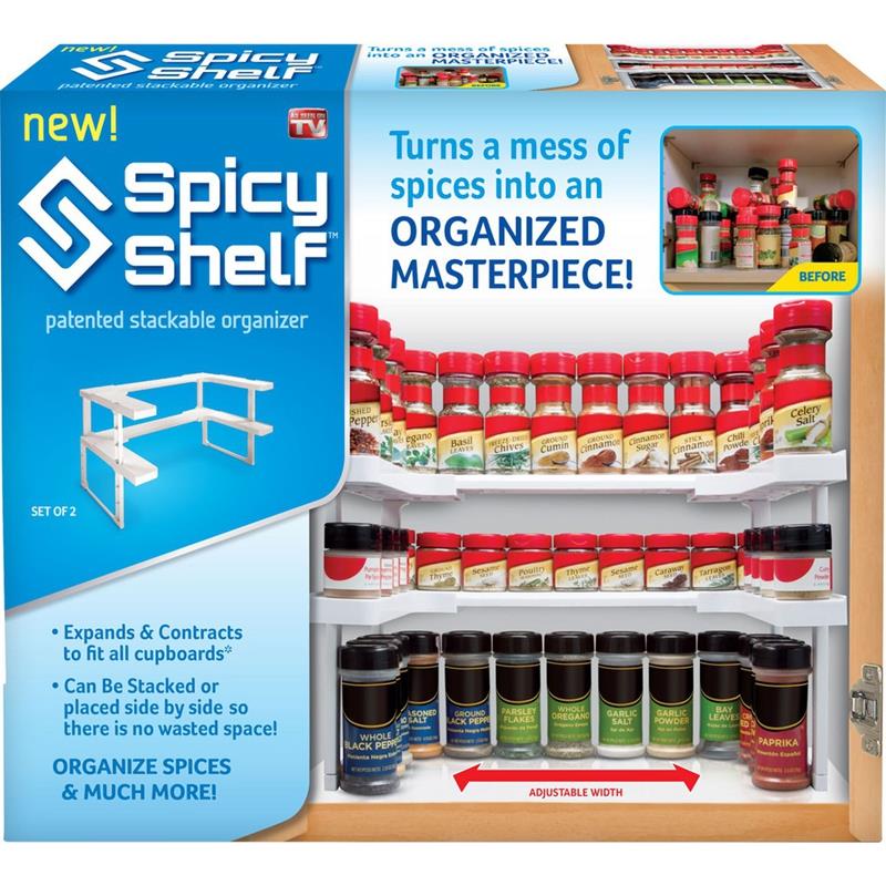 Spicy Shelf kitchen storage tool multifunction make up settle