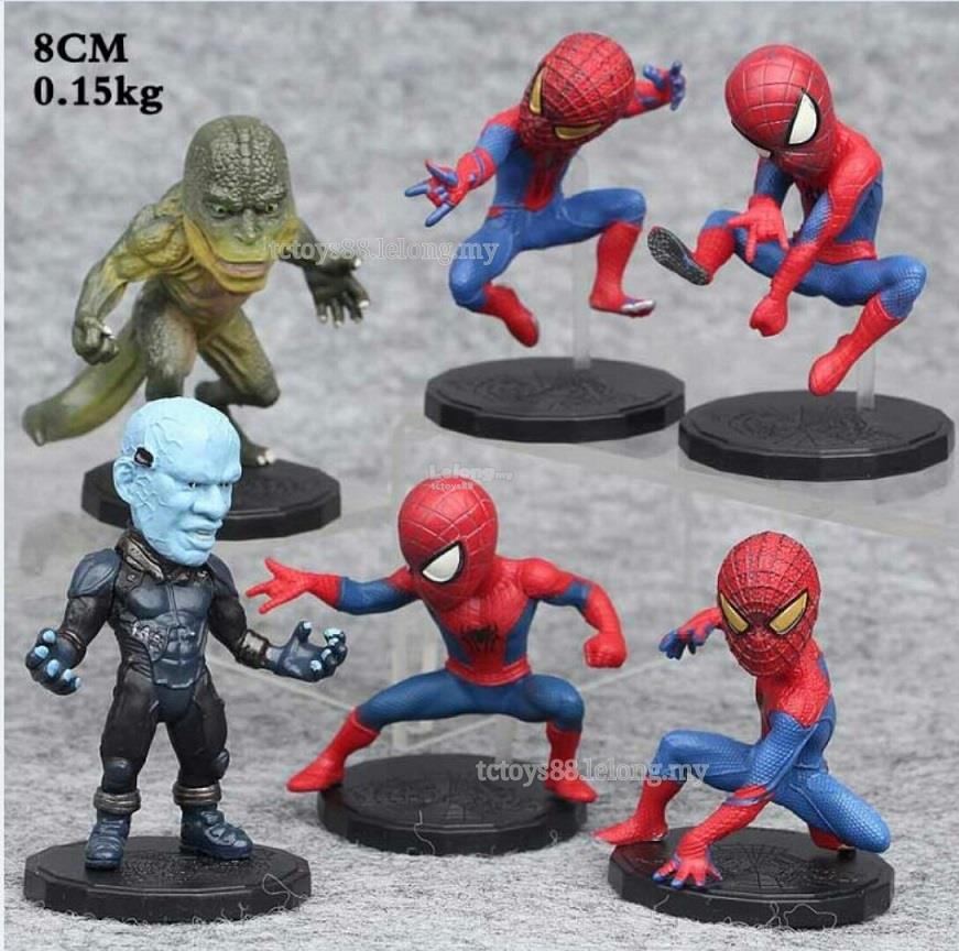 mini spiderman figures