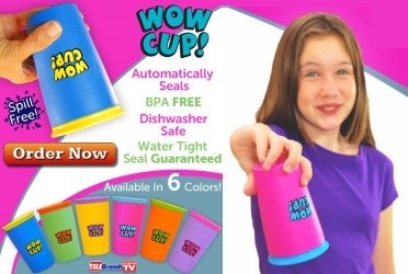 Spill Free Drinking Cup (Wow Cup)