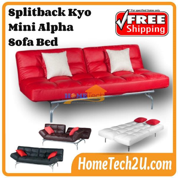 Splitback Kyo Mini Alpha Sofa Bed Re End 9 28 2018 5 15 Pm Splitback Kyo Mini Alpha Sofa Bed Reclining Stainless Steel Legs