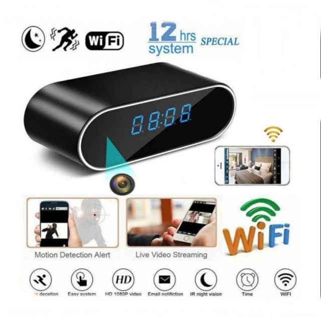 Spy Ip Wifi Camera Clock Wireless (end 10 17 2024 12:00 Am)