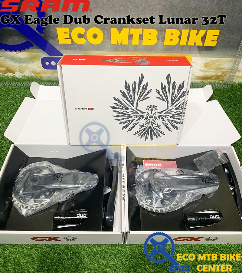 SRAM GX Eagle Dub Crankset Lunar 32T