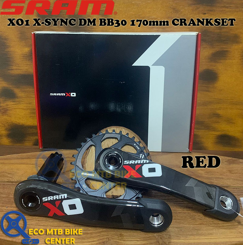 SRAM XO1 X-SYNC DM BB30 170mm 11 speed Crankset Red (Special Promo)