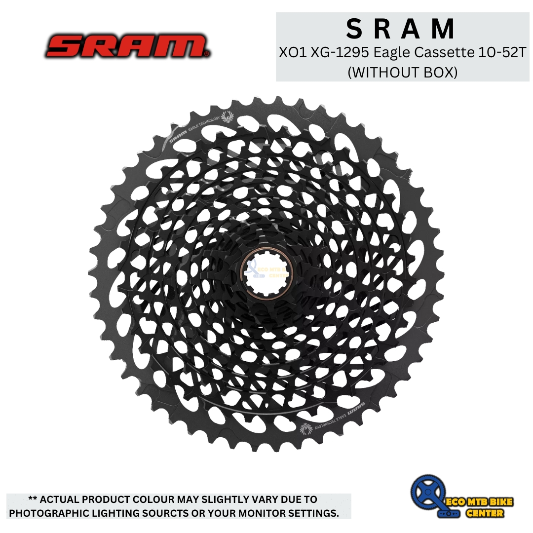 SRAM XO1 XG-1295 Eagle Cassette 10-52T (WITHOUT BOX)