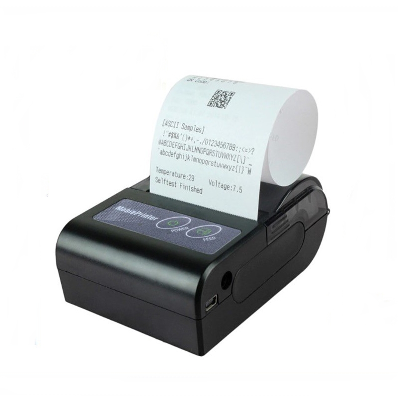 SRS 58mm Bluetooth Thermal Receipt Printer 69 Topup Payhere Restaurant Kitchen