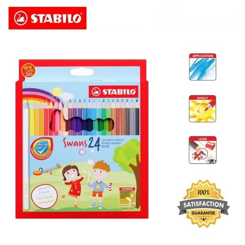 STABILO Swans Colored Pencils (12/24/36/48 Colors)
