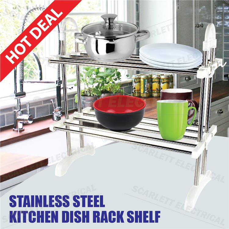 Stainless Steel Adjustable Kitchen Sh End 7 9 2020 4 15 Pm