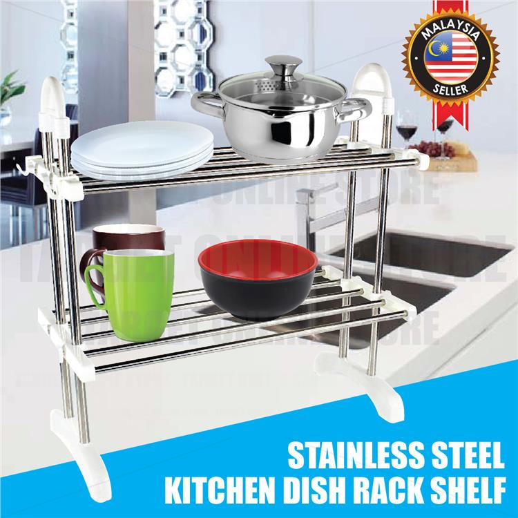 Stainless Steel Adjustable Kitchen Sh End 7 9 2020 4 15 Pm