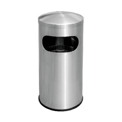 Stainless Steel Round Litter Bin C/w Dome Top RAB117D ZZ