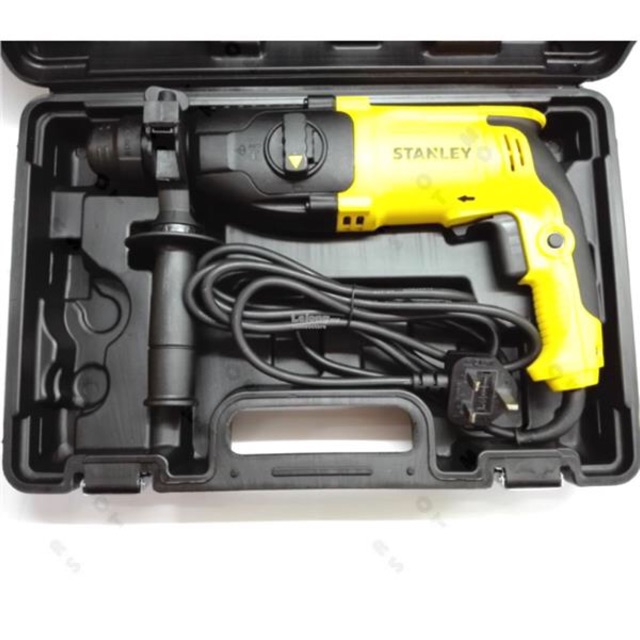STANLEY 800W 26MM SDS PLUS 3 MODE ROTARY HAMMER / IMPACT HAMMER DRILL
