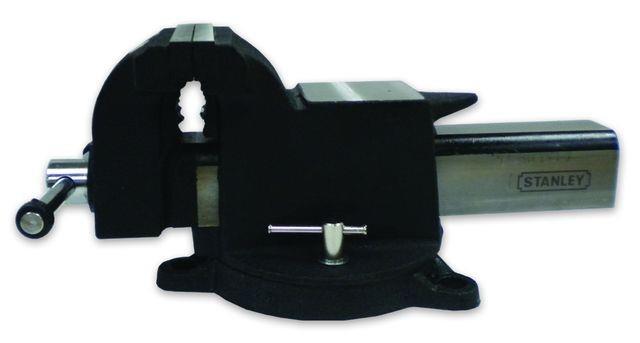 STANLEY 81-603 6 &quot; CAST STEEL BENCH VISE with Swivel Base