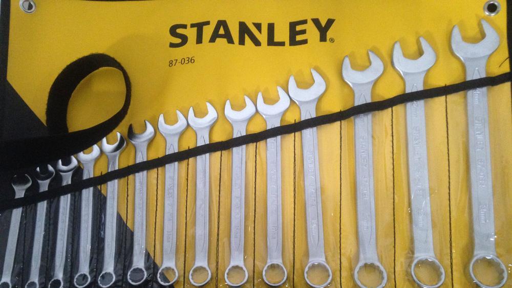 STANLEY 87-036 COMBINATION SPANNER SET WRENCH SET 14PIECE 8MM-24MM
