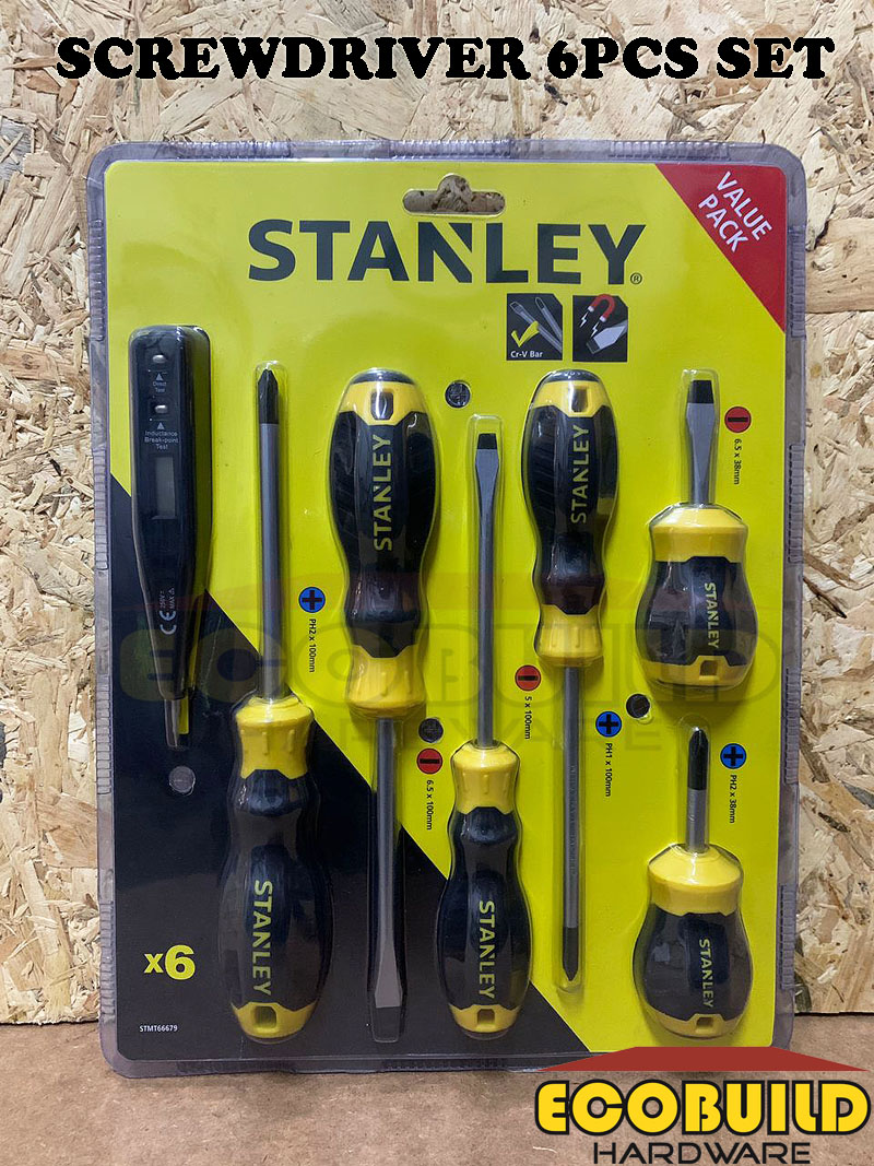 STANLEY SCREWDRIVER SET STMT66679 (BRANDED)