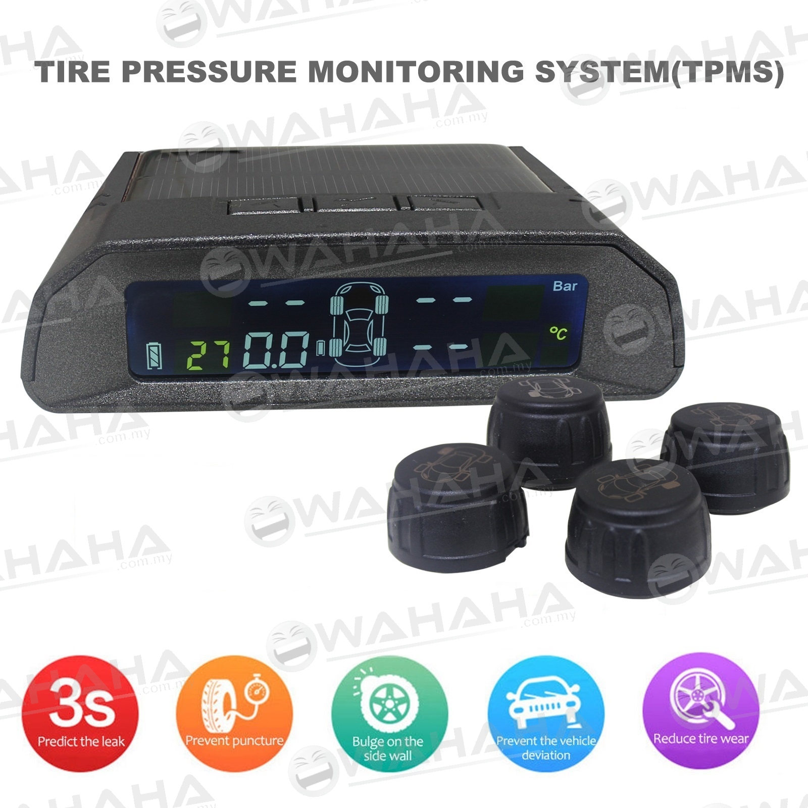 Tire Pressure Monitor >> Startway Tpms Solar Tire Pressure Monitor System Tire Pressure Monitor >> Startway Tpms Solar Tire Pressure Monitor System
