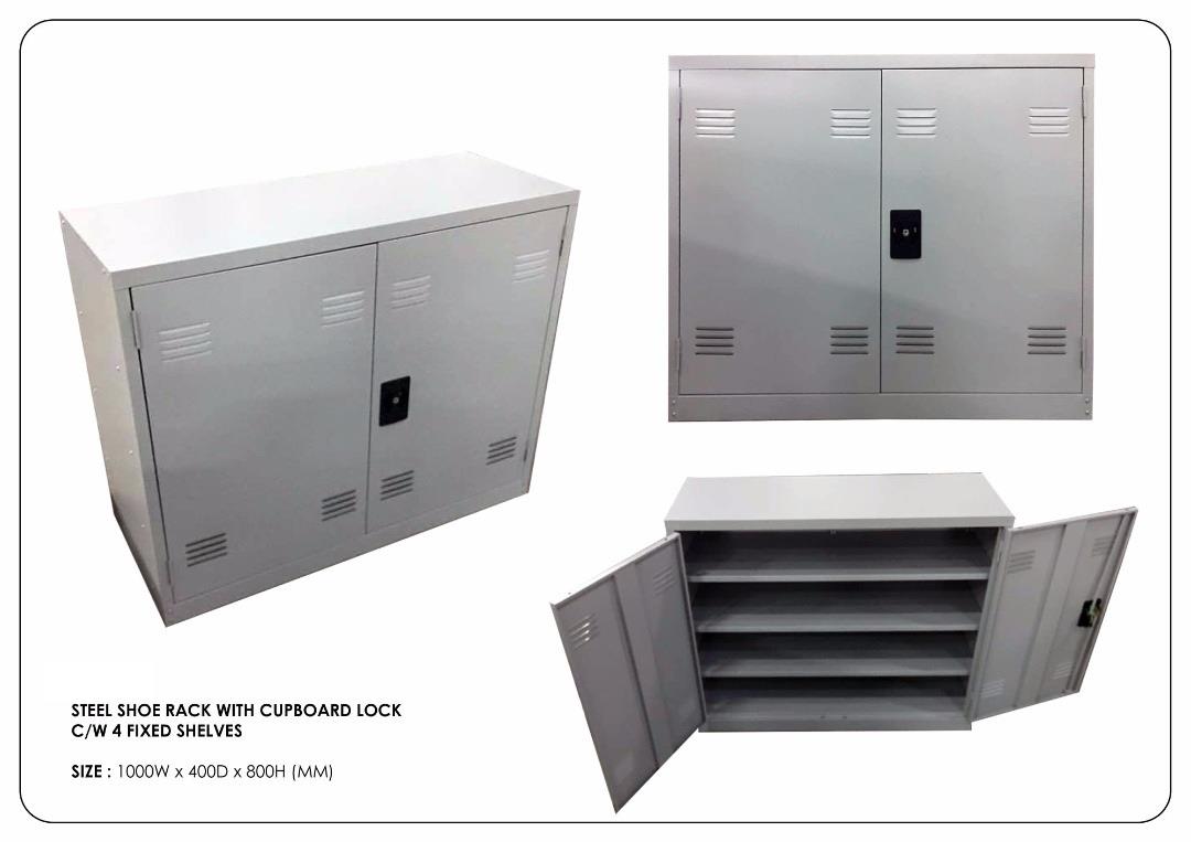 Steel Shoes Cabinet With Swing Door End 9 25 2021 11 15 Am