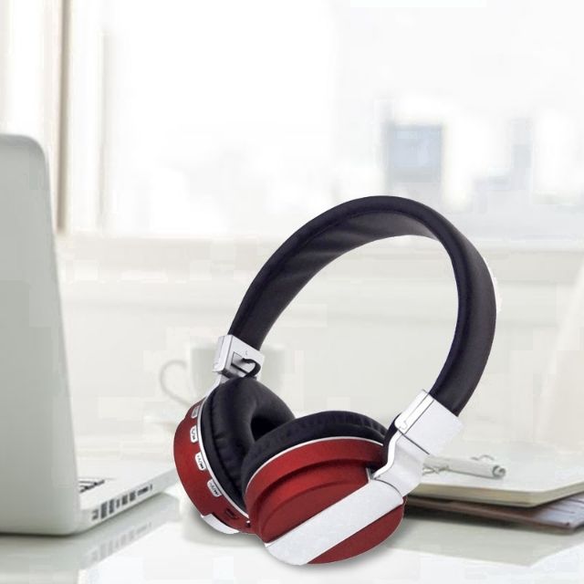 Stereo Wireless Bluetooth Over-Ear Headphone Gaming Micphone Music Headset