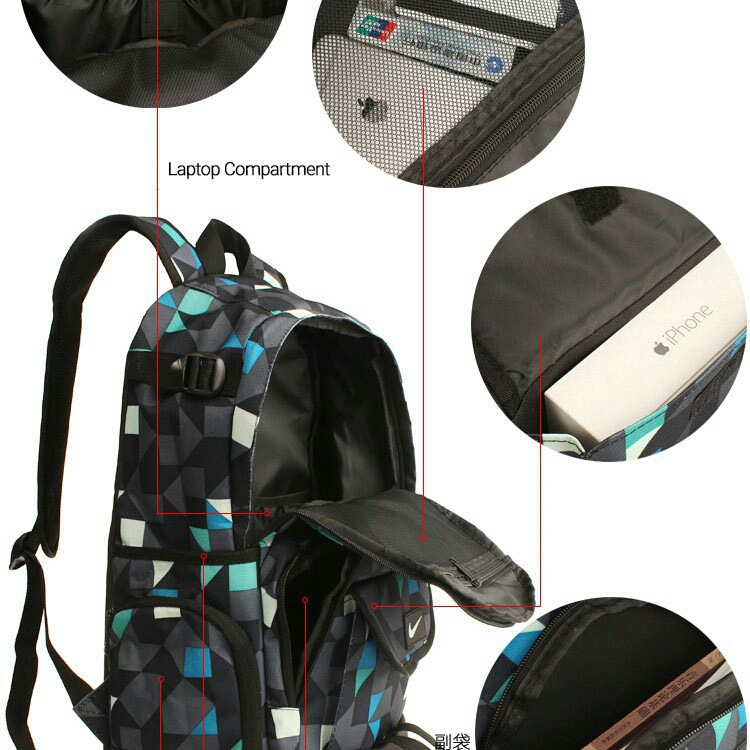 nike laptop sport travel backpack bag