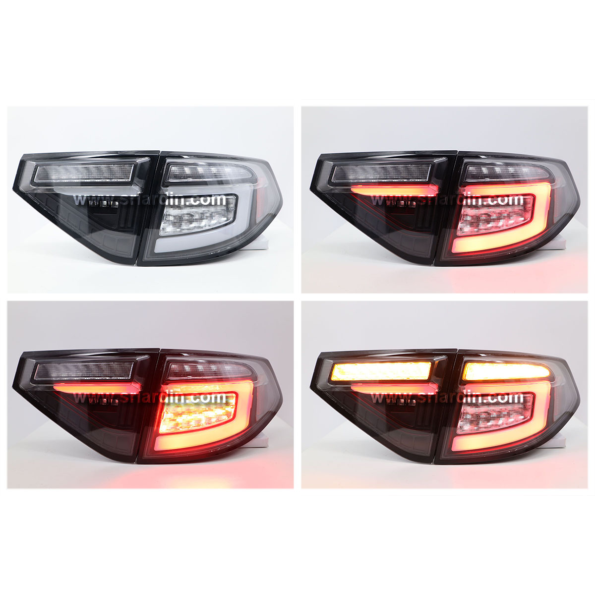 Subaru Impreza WRX 08-14 Ver 10 5D Light Bar LED Tail Lamp