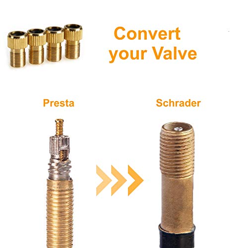 bike tire valve adapter