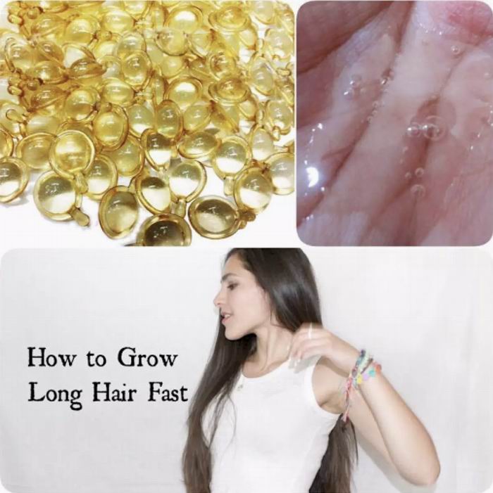Super Long Hair Vitamin E Jojoba Oil MIX (20pcs) #Hair Treatment