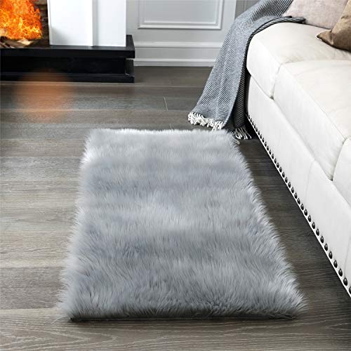 Super Soft Fluffy Rug Faux Fur Area Rug Fur Rugs For Bedroom Fuzzy Carpet For