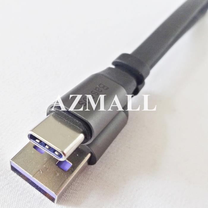 (SuperCharge 5A) Baseus 23cm Type C USB Cable Huawei Mate 30 20 10 P30