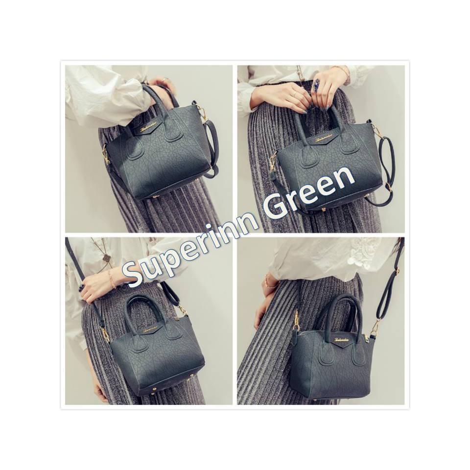 Superinn Elegant Signature Handbag Tote Bag Shoulder Sling