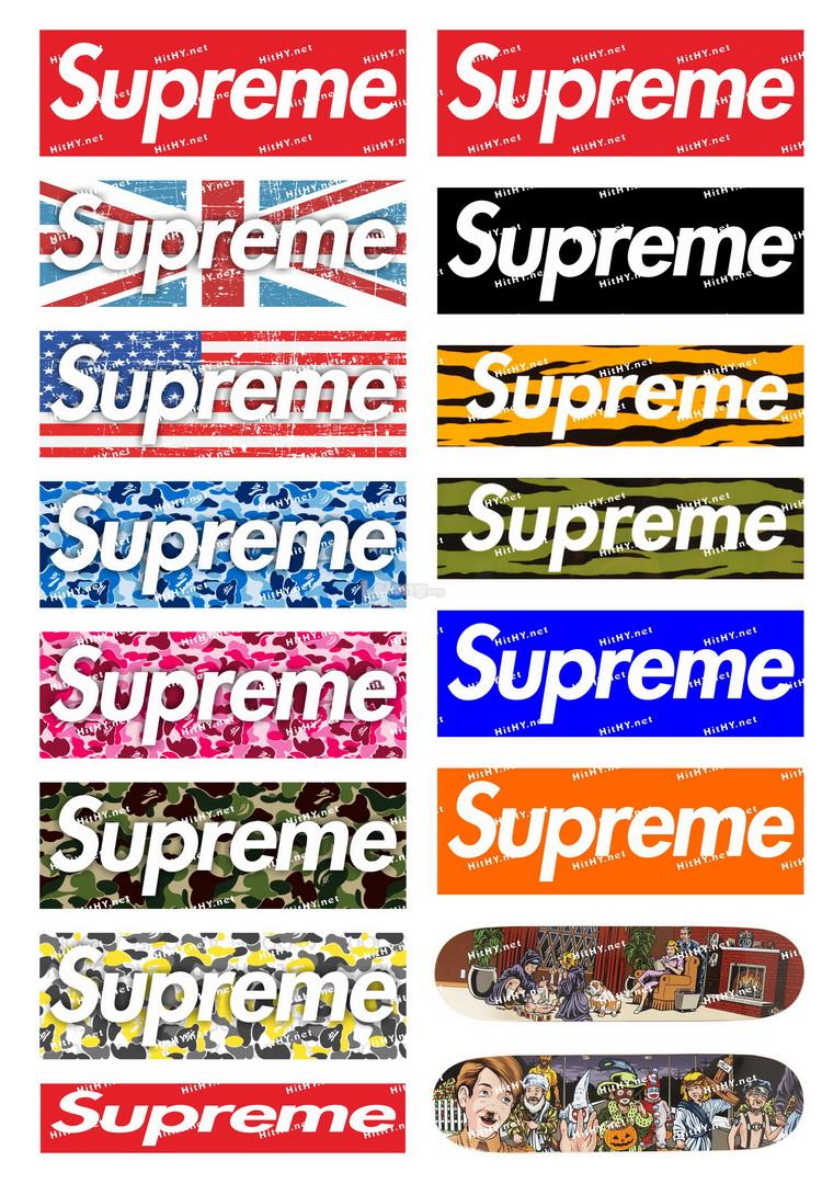 stickers supreme vans stickers supreme vans