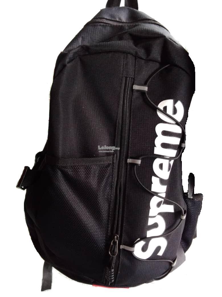 Supreme Black School Bag | Supreme HypeBeast Product