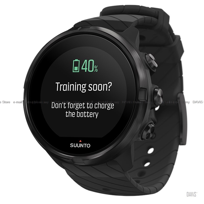 Suunto 9 multisport GPS smartwatch wrist HR FusedTrack long batt.