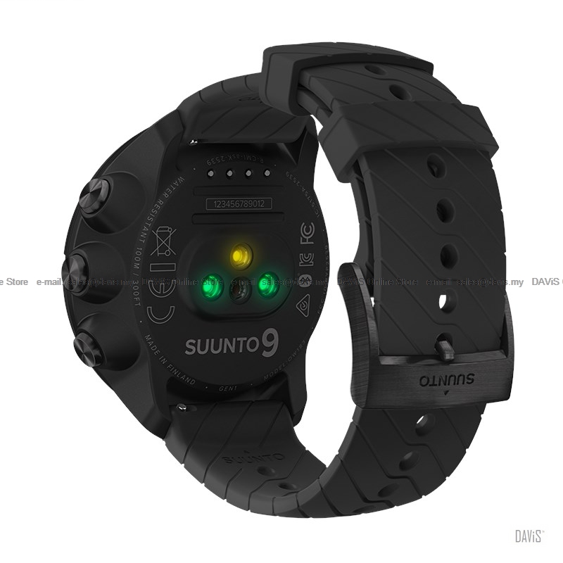 Suunto 9 multisport GPS smartwatch wrist HR FusedTrack long batt.