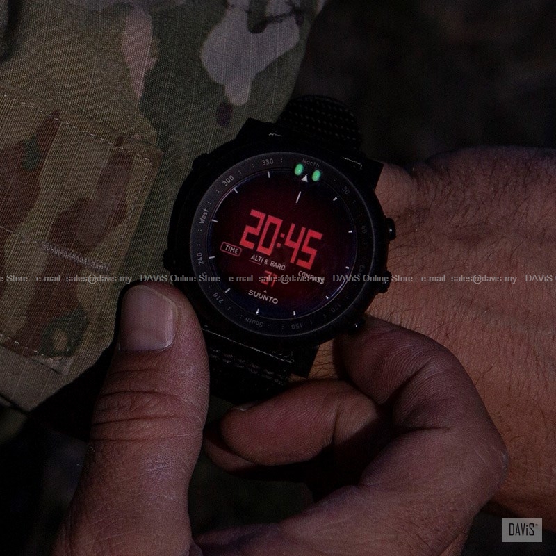 Suunto Core Alpha Stealth - Outdoor Watch Altimeter Barometer Compass