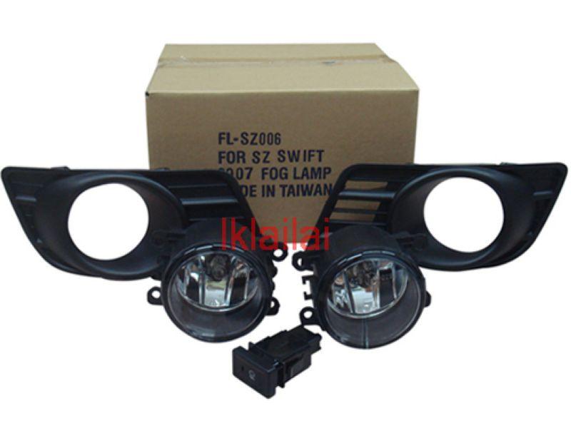 Suzuki Swift `08 Fog Lamp Crystal W/Wiring + Switch [SK01-FL03-U]