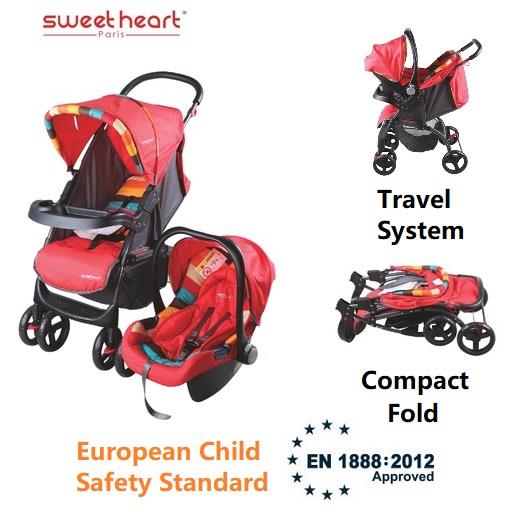 sweet heart baby stroller