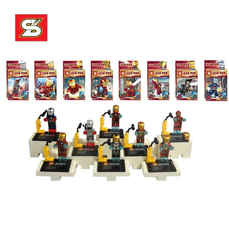 lego iron man 8 in 1