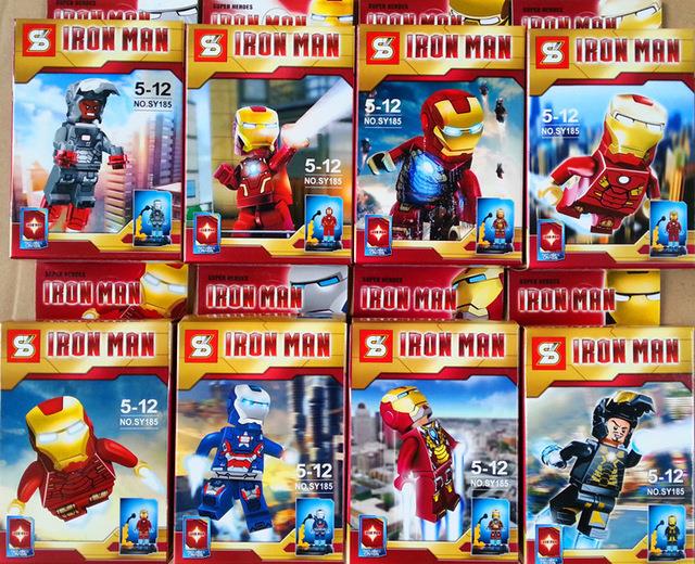 lego iron man 8 in 1