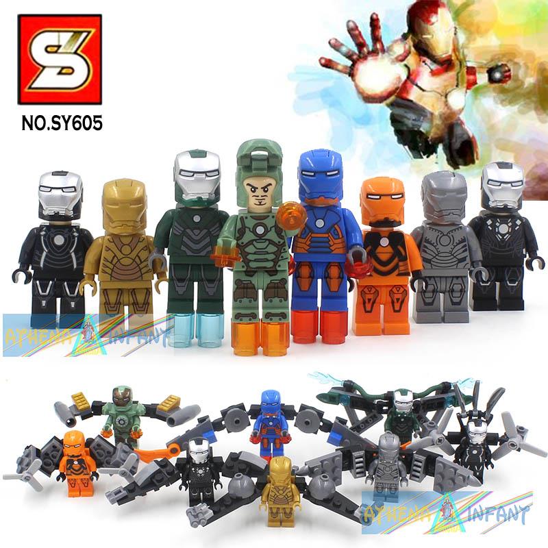 lego iron man 8 in 1