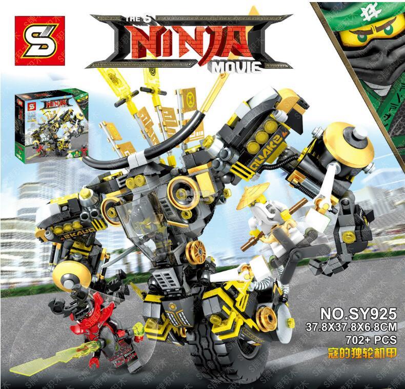 ninjago movie mechs