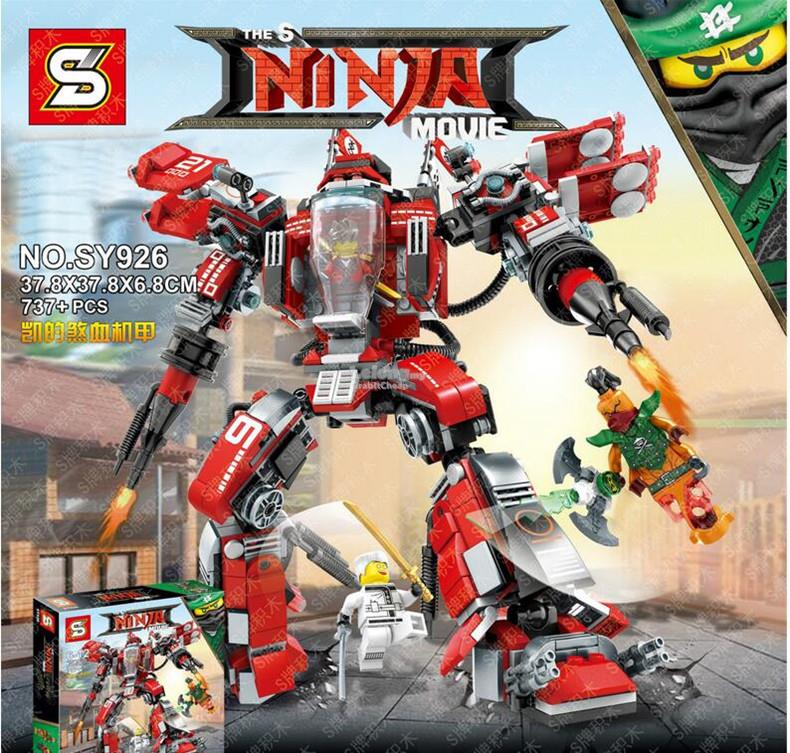 ninjago movie mechs