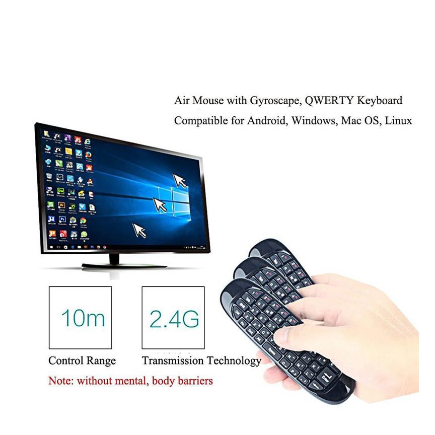 T10 Airmouse Air Mouse Wireless Mini Keyboard Remote Android TV Box