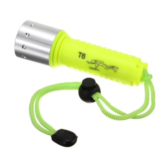 T6 Diving Flashlight 50 Meters CREE XM-L 3000Lm Underwater LED Torch Lamp