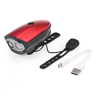 cycle front light with horn