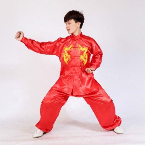 Taichi Kungfu Uniform Costumes Training Wear Wushu Chinese