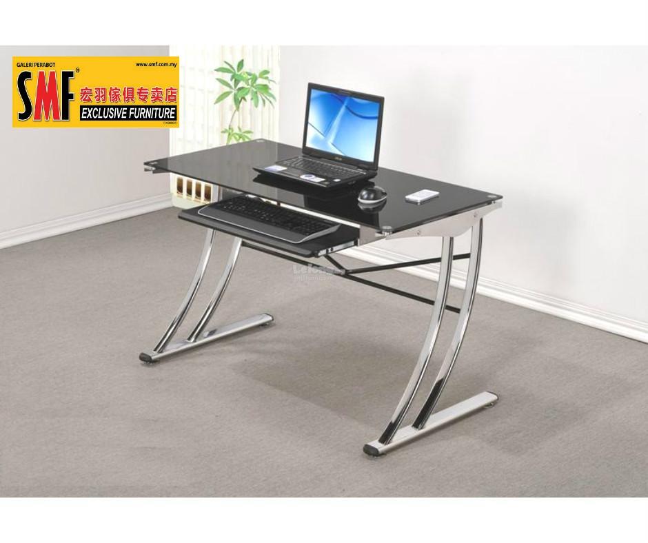 Taiwan Imported Tempered Glass Computer Desk