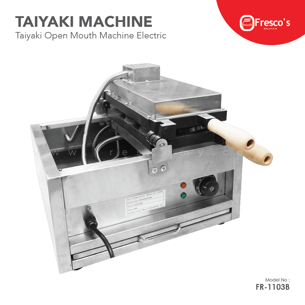 Taiyaki Open Mouth Machine Electric